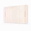 Painel Para Tv Até "75" Luminárias LED Areta Dj Móveis