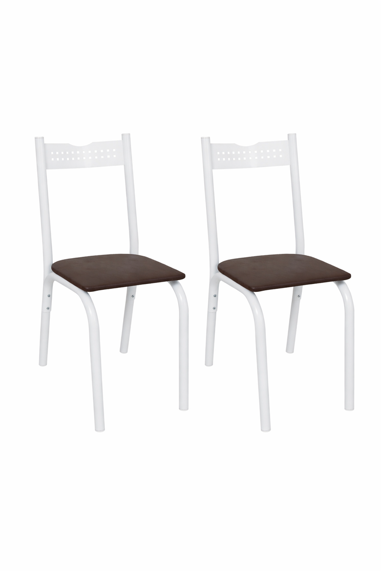 Conjunto de 2 Cadeiras Tubular Ciplafe