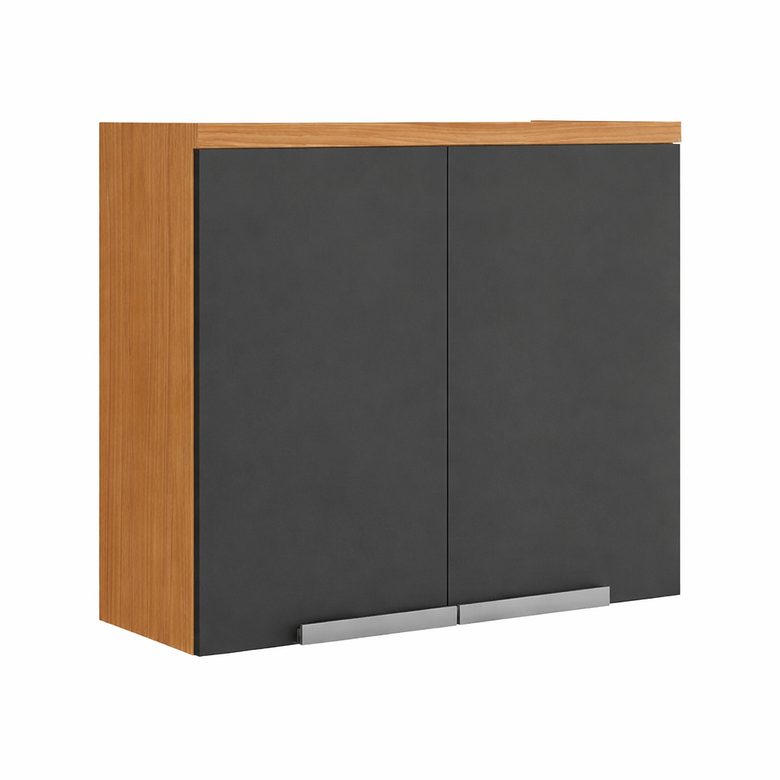 Armário aéreo New Porto 80cm 2 Portas Itatiaia
