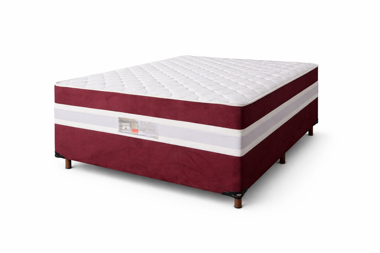 Cama Box Casal Conjugada 138x188x58cm Max Spring Bacetto