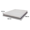 Colchão Queen Care 158x198 Silver D26 Mira-Coil Reconflex