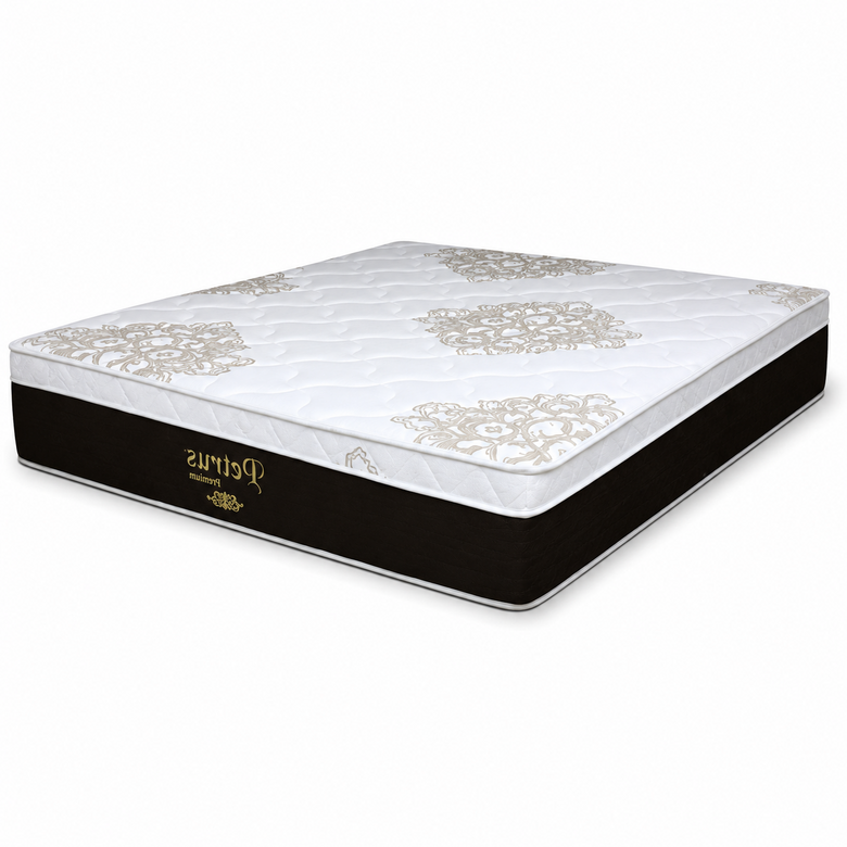 Conjunto Cama Box Queen 158x198 Petrus Ortobom com Base Camurça