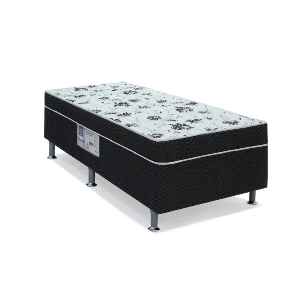Cama Box Conjugada Solteiro D28 88x188x43 Union Ortopedic Ortobom