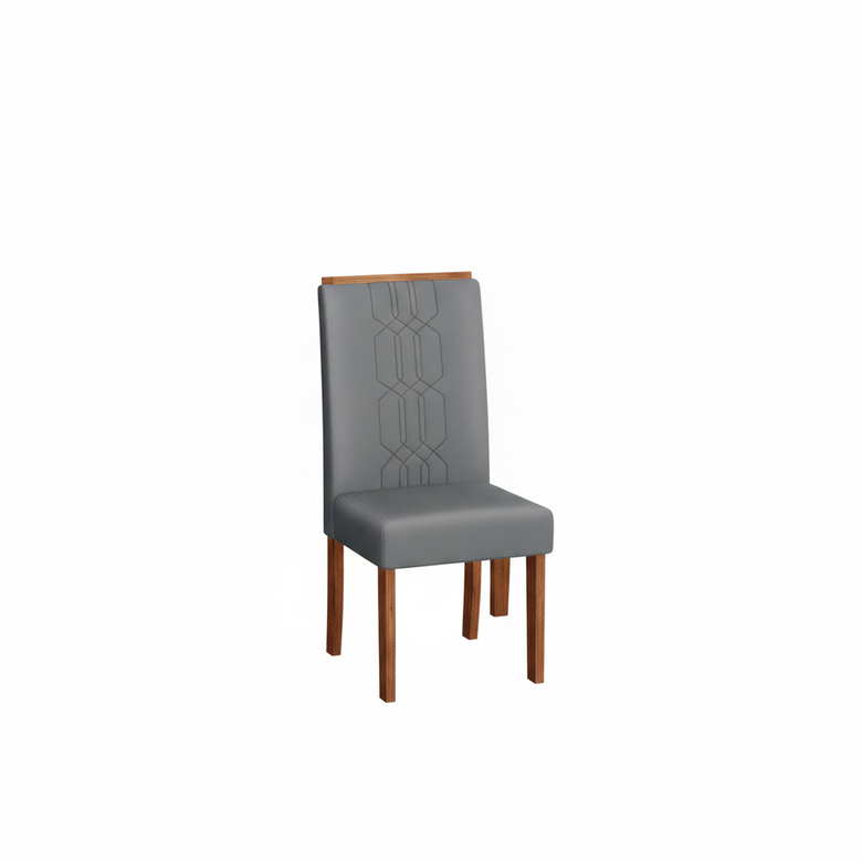 Conjunto de Mesa de Jantar Dulce 120x90 com 4 Cadeiras Zoe Dj Móveis