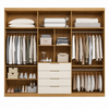 Guarda-Roupa Casal Com Espelho 6 Portas 4 Gavetas Giardino Demóbile