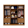 Guarda-Roupa Casal New Vértice 6 Portas 6 Gavetas Novo Horizonte