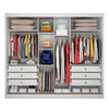 Guarda-Roupa Diamond Plus 3 Portas 6 Gavetas com Espelho Novo Horizonte