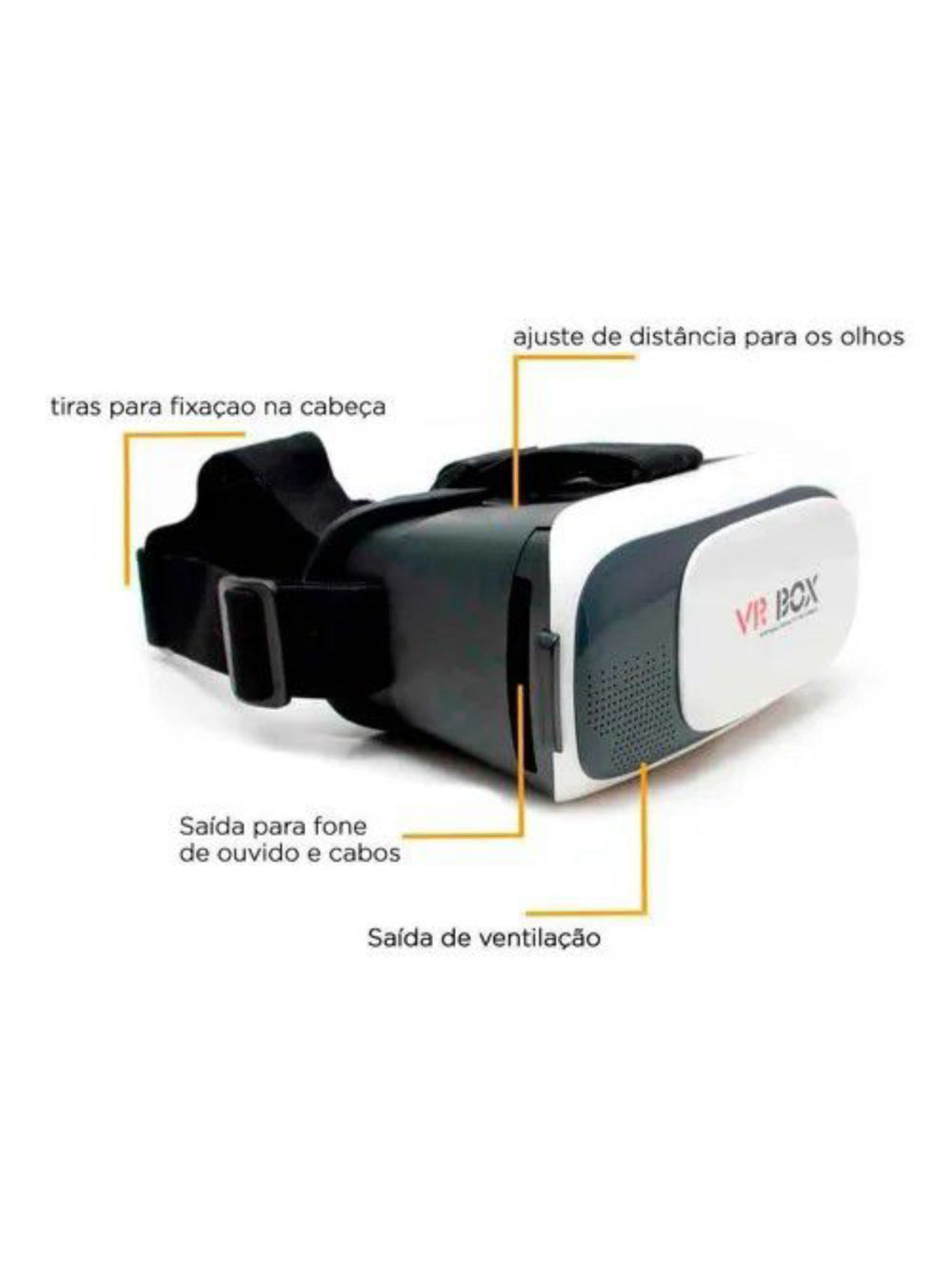 Oculos 3d Realidade Virtual Com Controle Para Celular Jogos