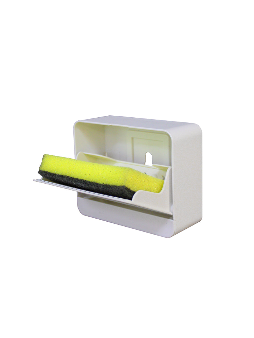 Porta Esponja De Parede Acrilico Cor:Branco
