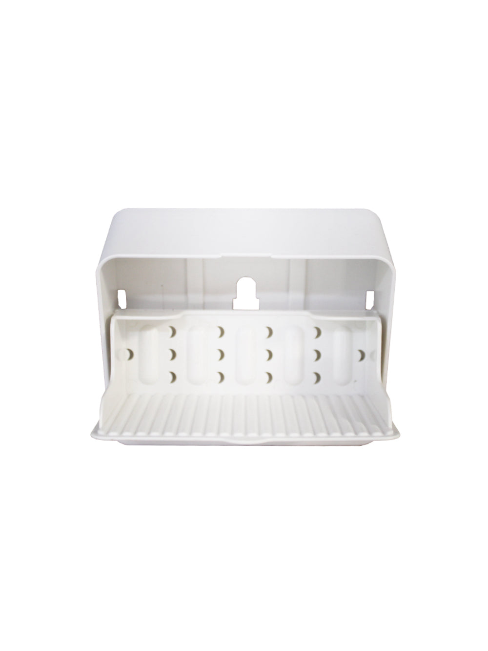 Porta Esponja De Parede Acrilico Cor:Branco