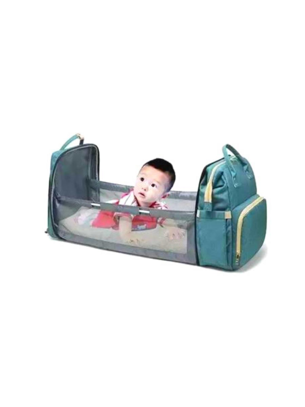 Mochila Berço Dobravel Maternidade Unissex Cor:Rosa