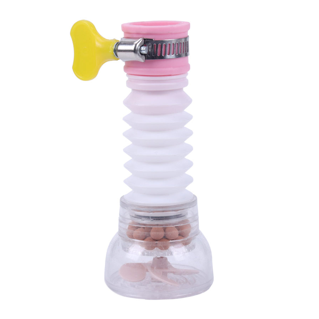 Bico Para Torneira Arejador Chuveirinho Com Filtro Cozinha Cor:Rosa