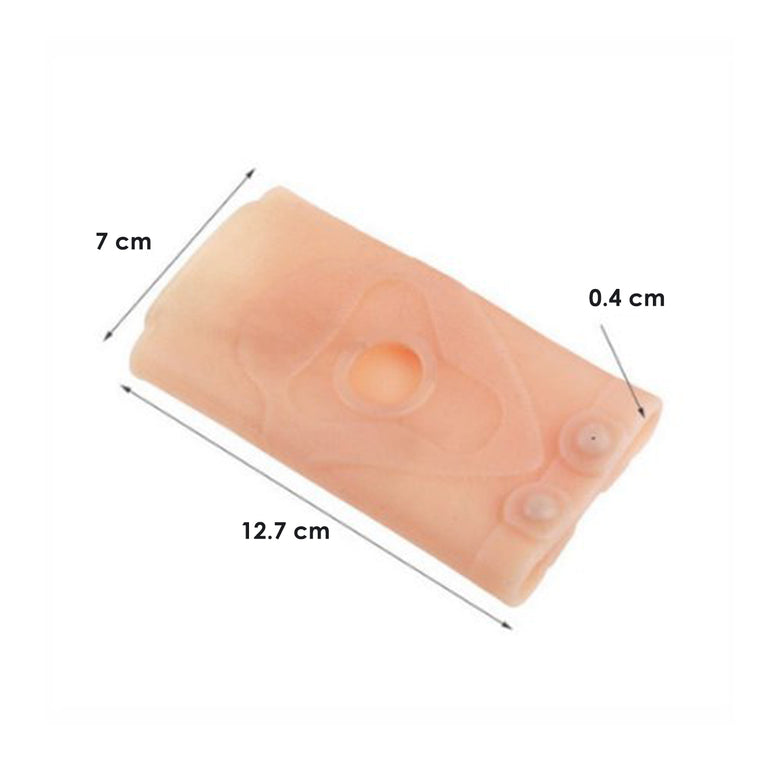 Tornozeleira Ortopedica Silicone Magnetica Tornozelo Articulação Compressão Alivia Dores Pe