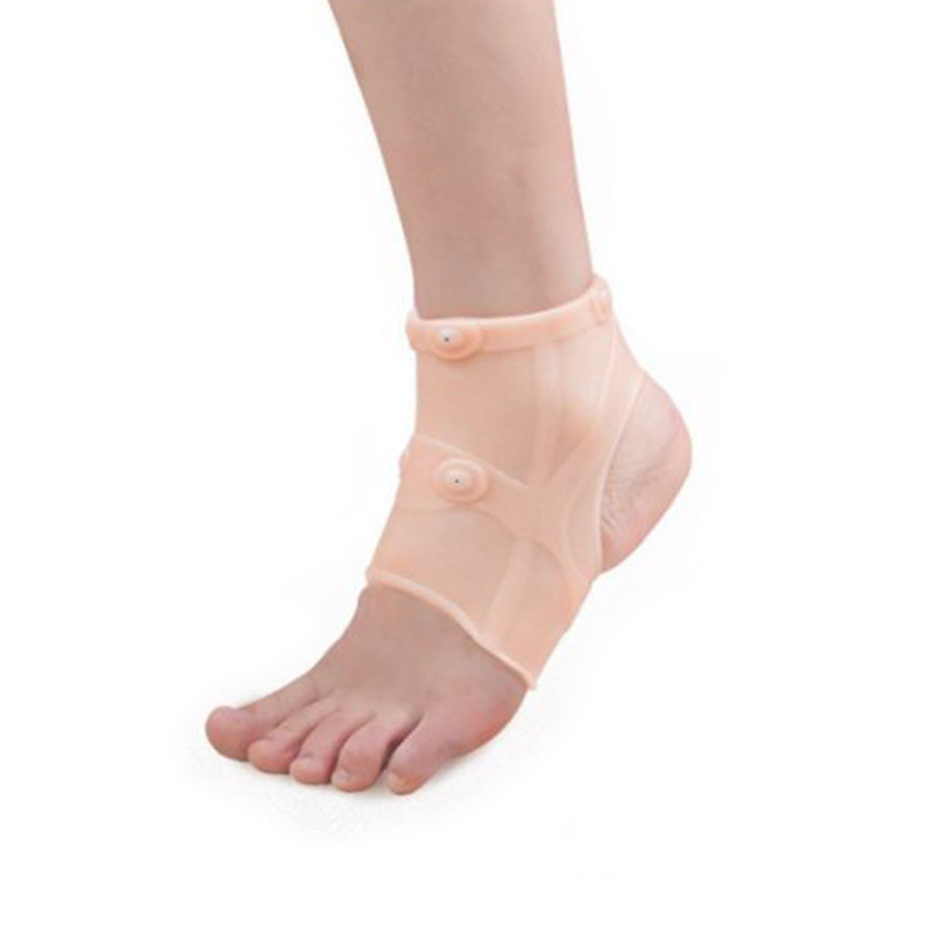 Tornozeleira Ortopedica Silicone Magnetica Tornozelo Articulação Compressão Alivia Dores Pe