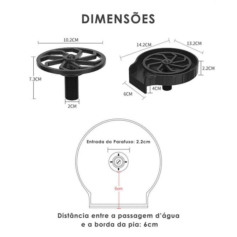 Lava Copos De Pia Automatico Lavadora Restaurante Cozinha Lanchonete