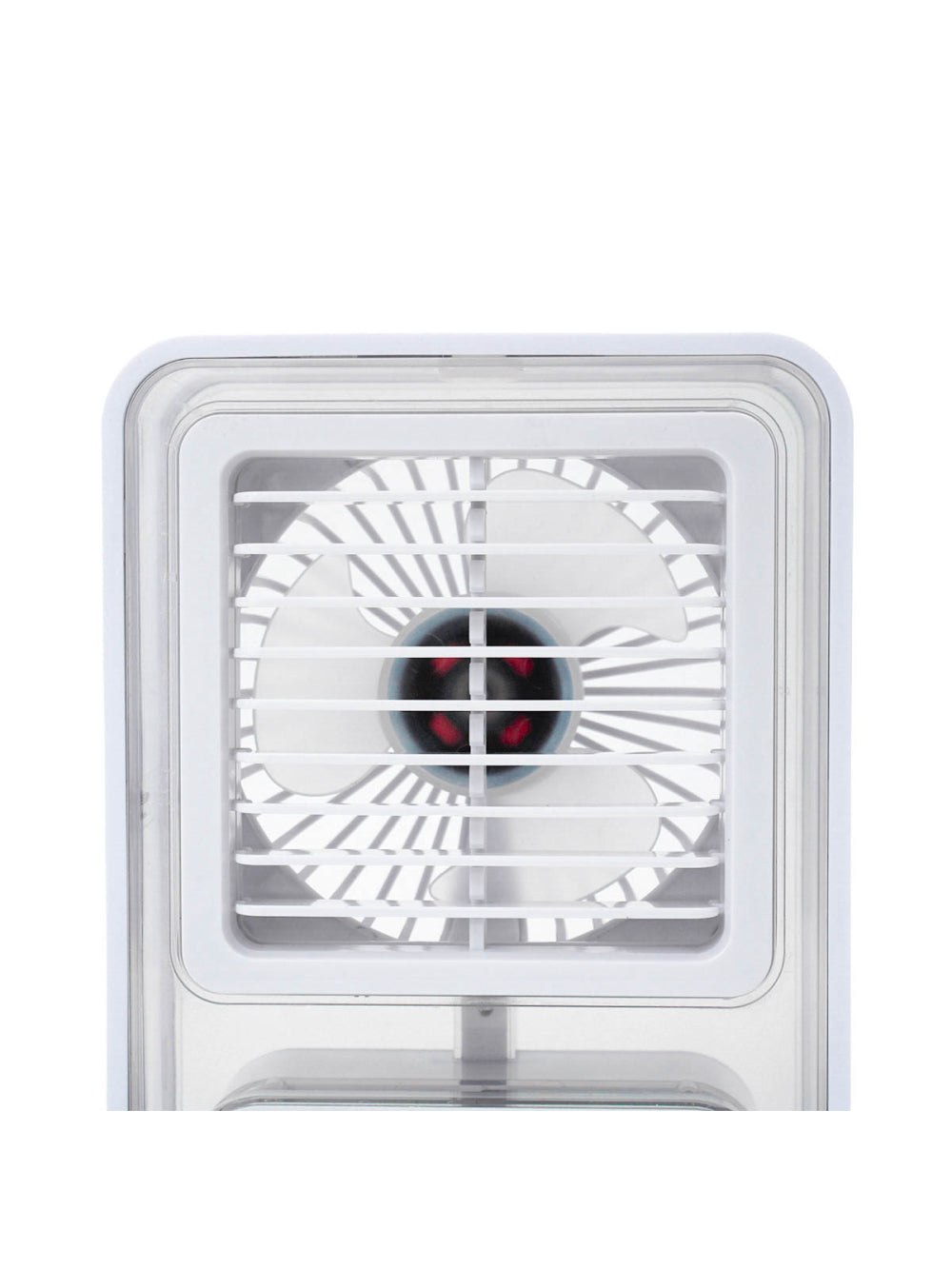Ventilador Portatil Umidifcador Luminaria USB De Mesa 3 Velocidades Cores:Branco