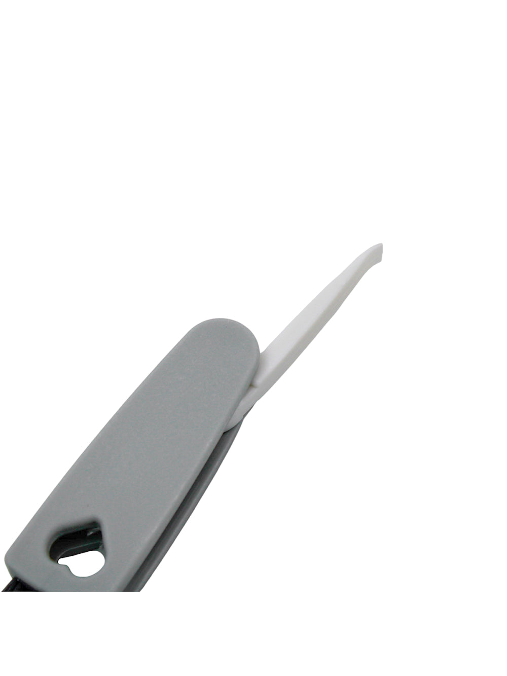 Escova De Limpeza Multiuso Para Teclado Cantos Frisos Notebooks 3 Em 1 Cor:Cinza