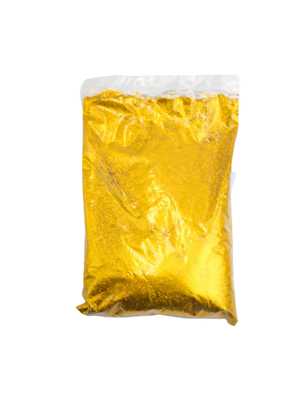 Glitter Purpurina Com Brilho Escolar Artesanato Carnaval Festa 500g Cor:Dourado