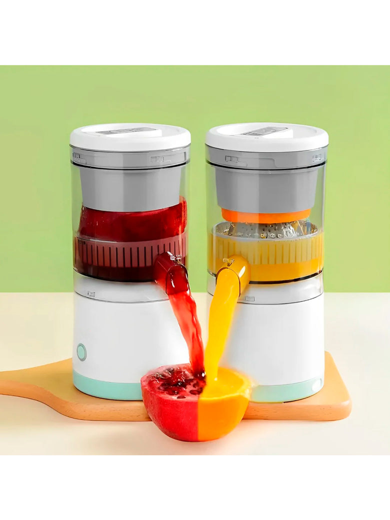 Espremedor Extrator Suco Laranja Limão Frutas Portatil USB Cor:Verde