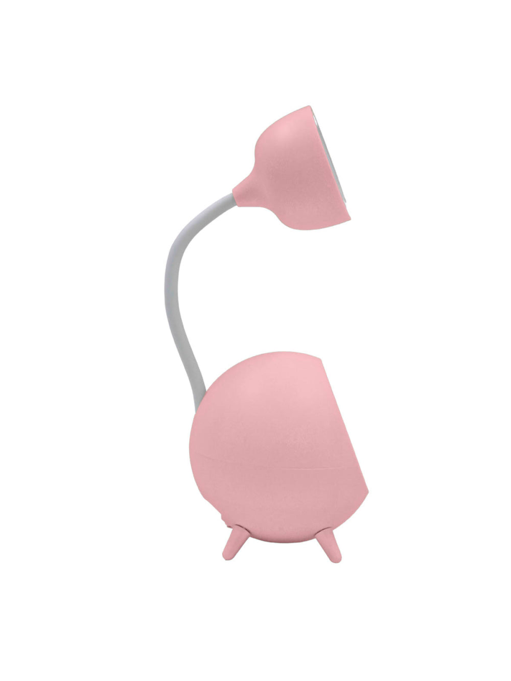 Luminaria De Mesa Decorativa USB Portatil Articulavel Abajur P/ Leitura Estudo Astronauta Cor:Rosa