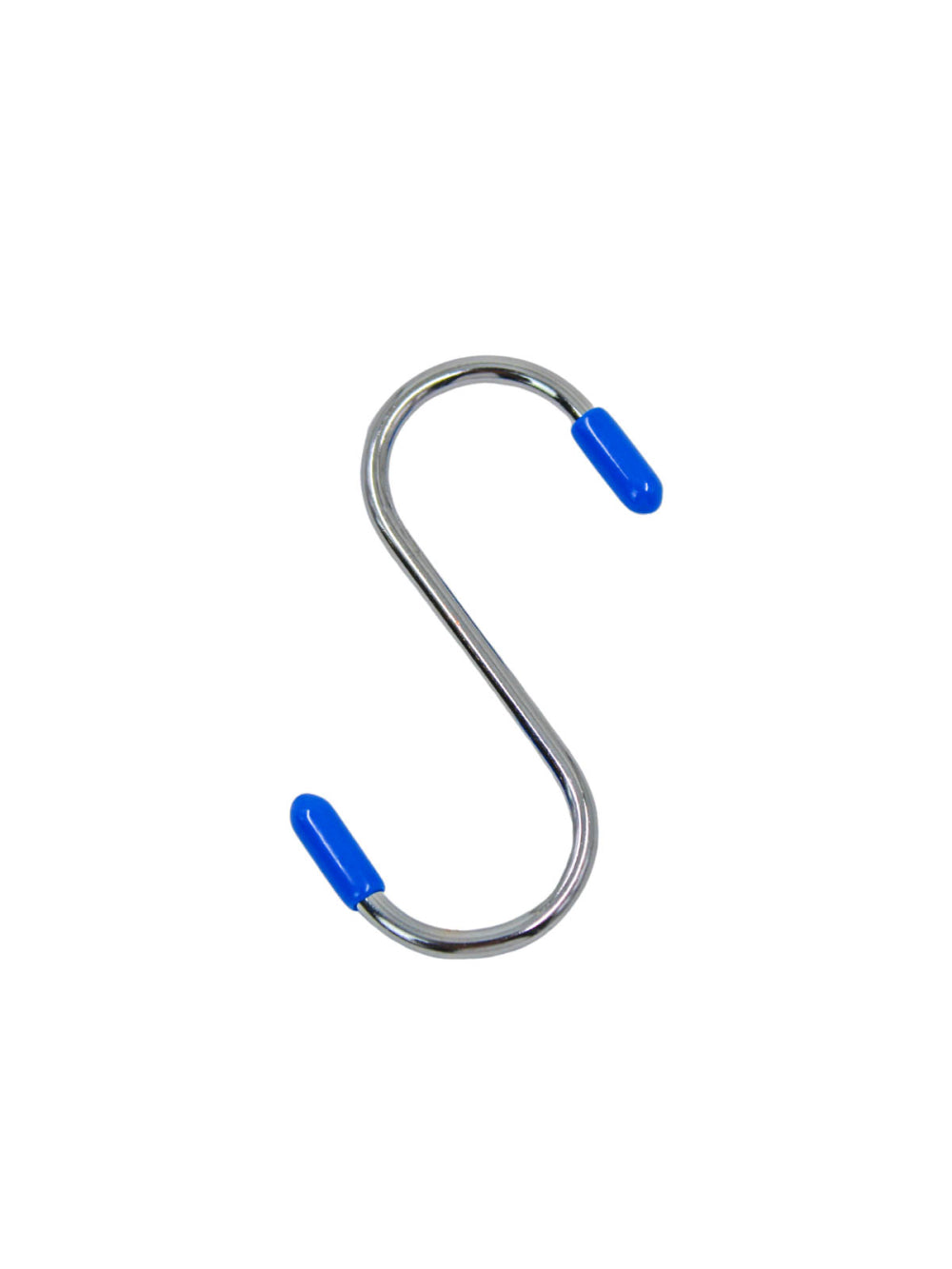 Kit 6 Ganchos Aço Inox Cozinha Barra Utensilios Roupa Armario Cabide