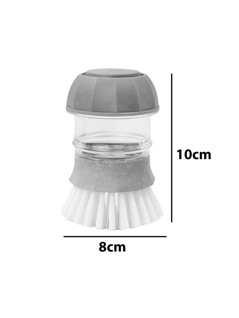 Escova Limpeza Com Dispenser Detergente Cozinha Esponja Limpa Panela