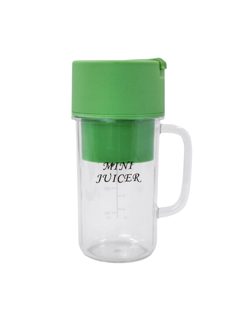 Mini Liquidificador Portatil Shake Suco Juice Cup Caneca Cabo USB Cor:Verde