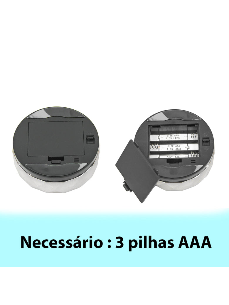 Cronometro Timer Digital LED Magnetico Geladeira Armario Cozinha