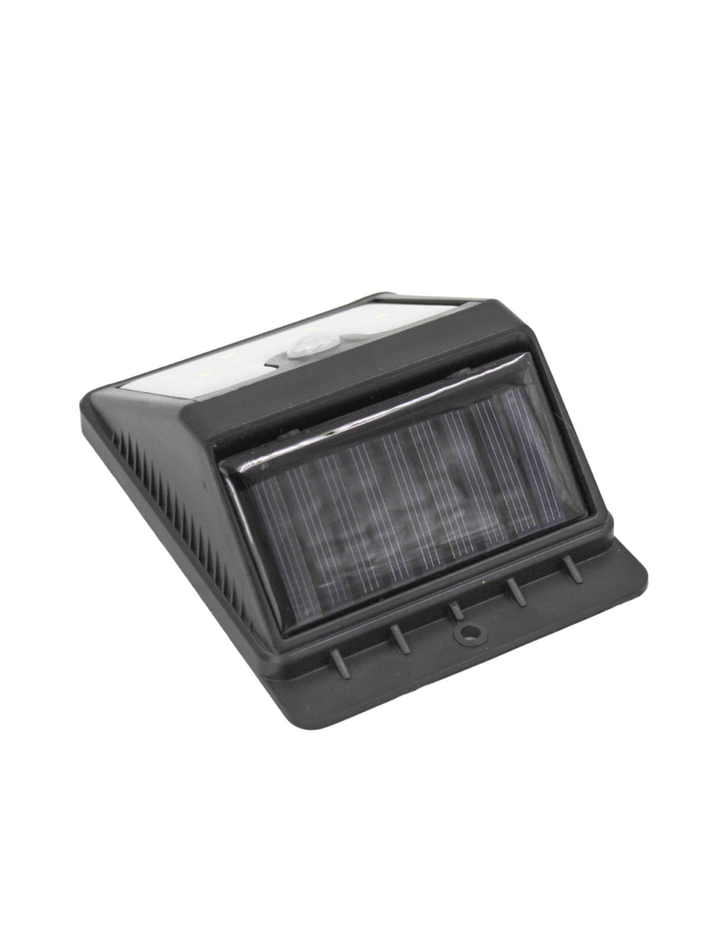 Luminaria Parede Painel Solar 4 Leds Sensor Movimento Luz