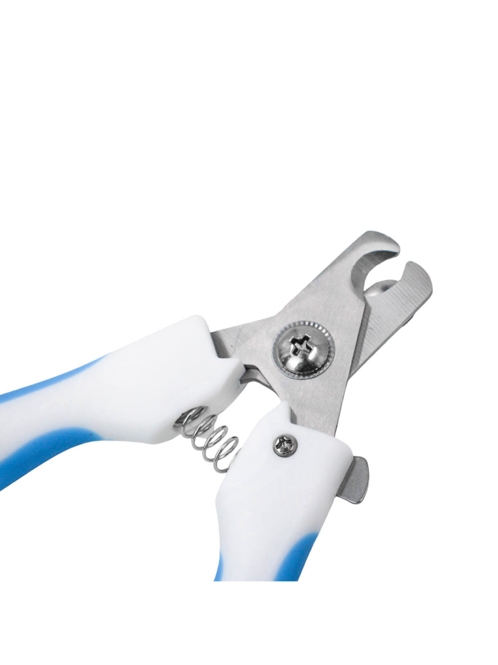 Alicate Pet Tesoura Corte De Unhas Cachorro Gato Com Lixa Cor:Azul