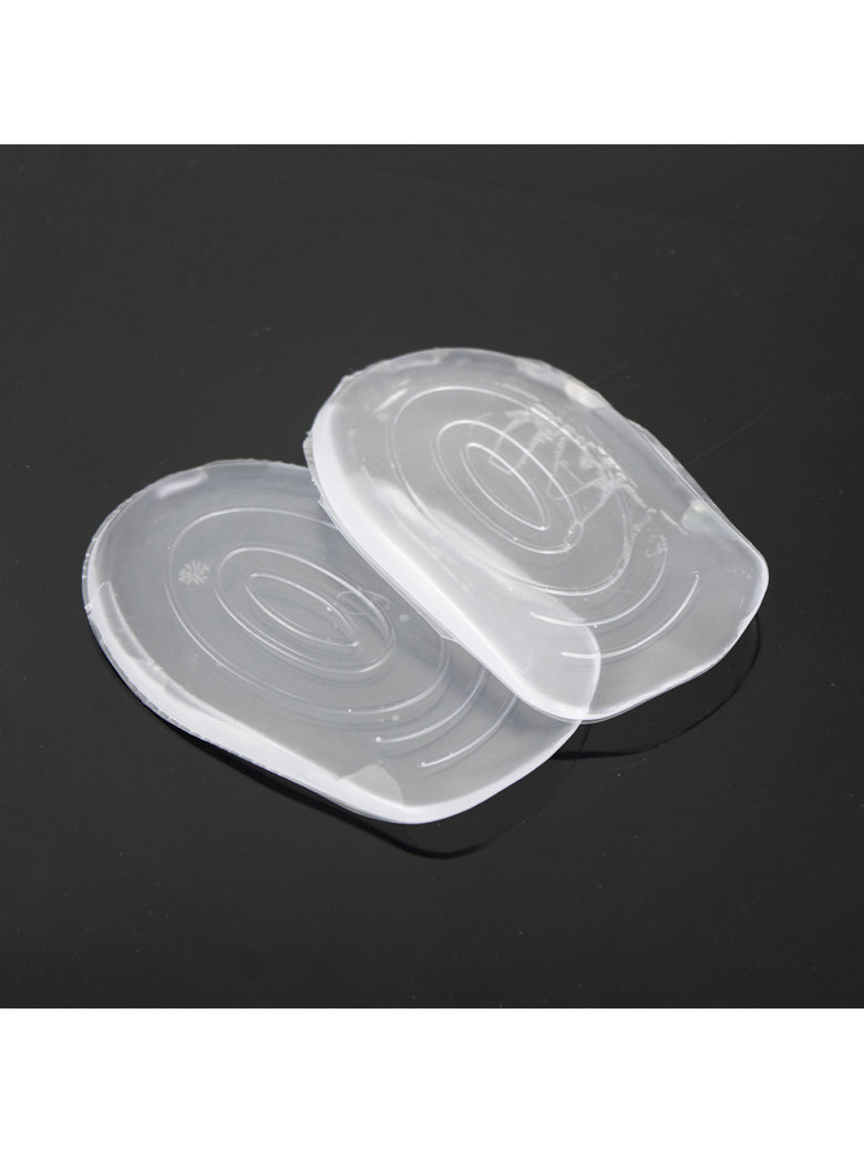 Par De Palmilha Calcanhar Silicone Gel Ortopedica Anti Impacto Confortavel