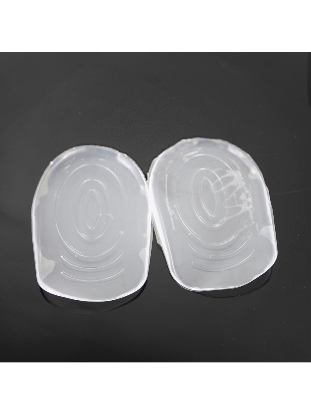 Par De Palmilha Calcanhar Silicone Gel Ortopedica Anti Impacto Confortavel