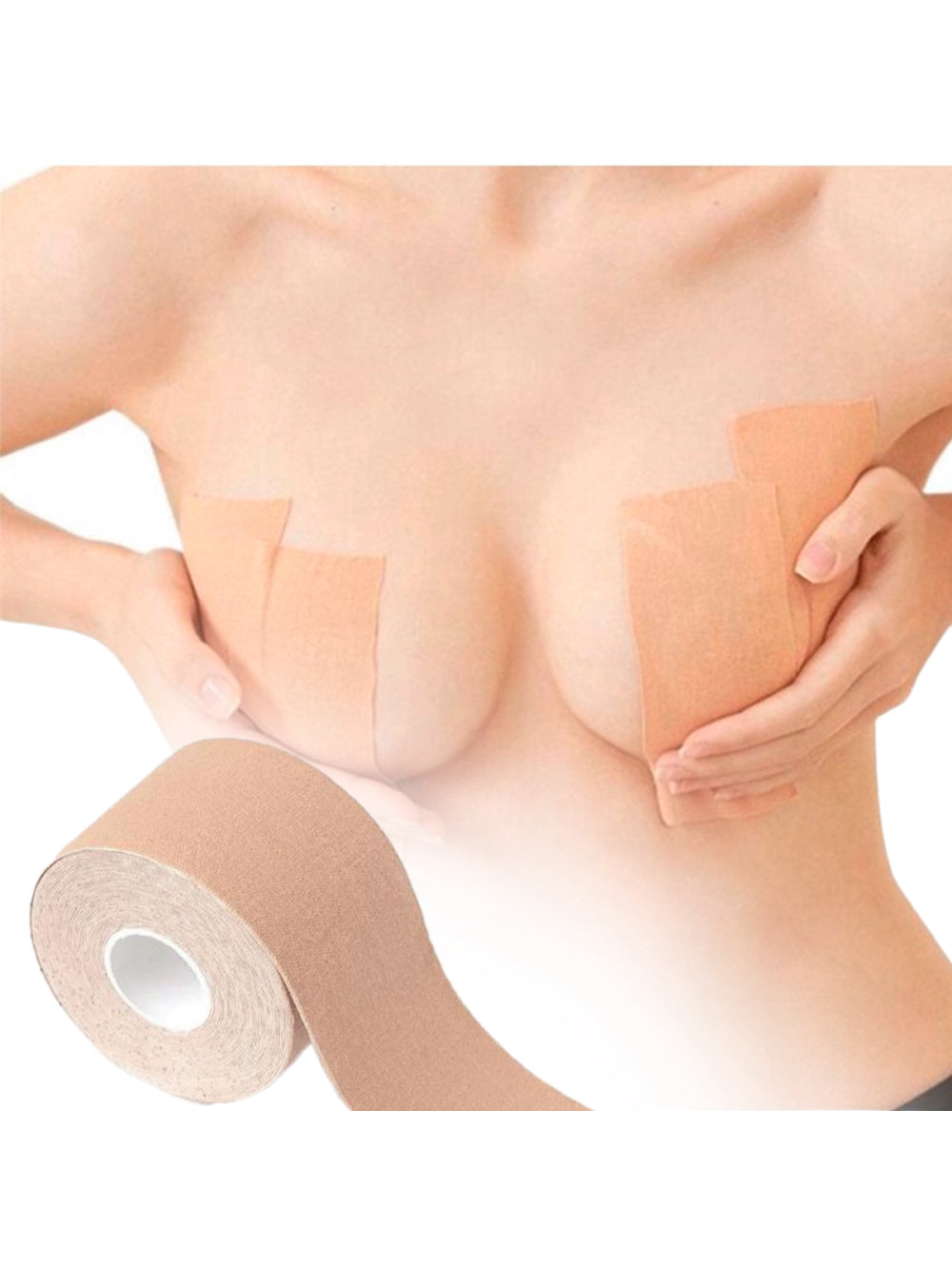Fita Sutiã Adesivo Levanta Seio Fita Invisivel Seios Boob Tape