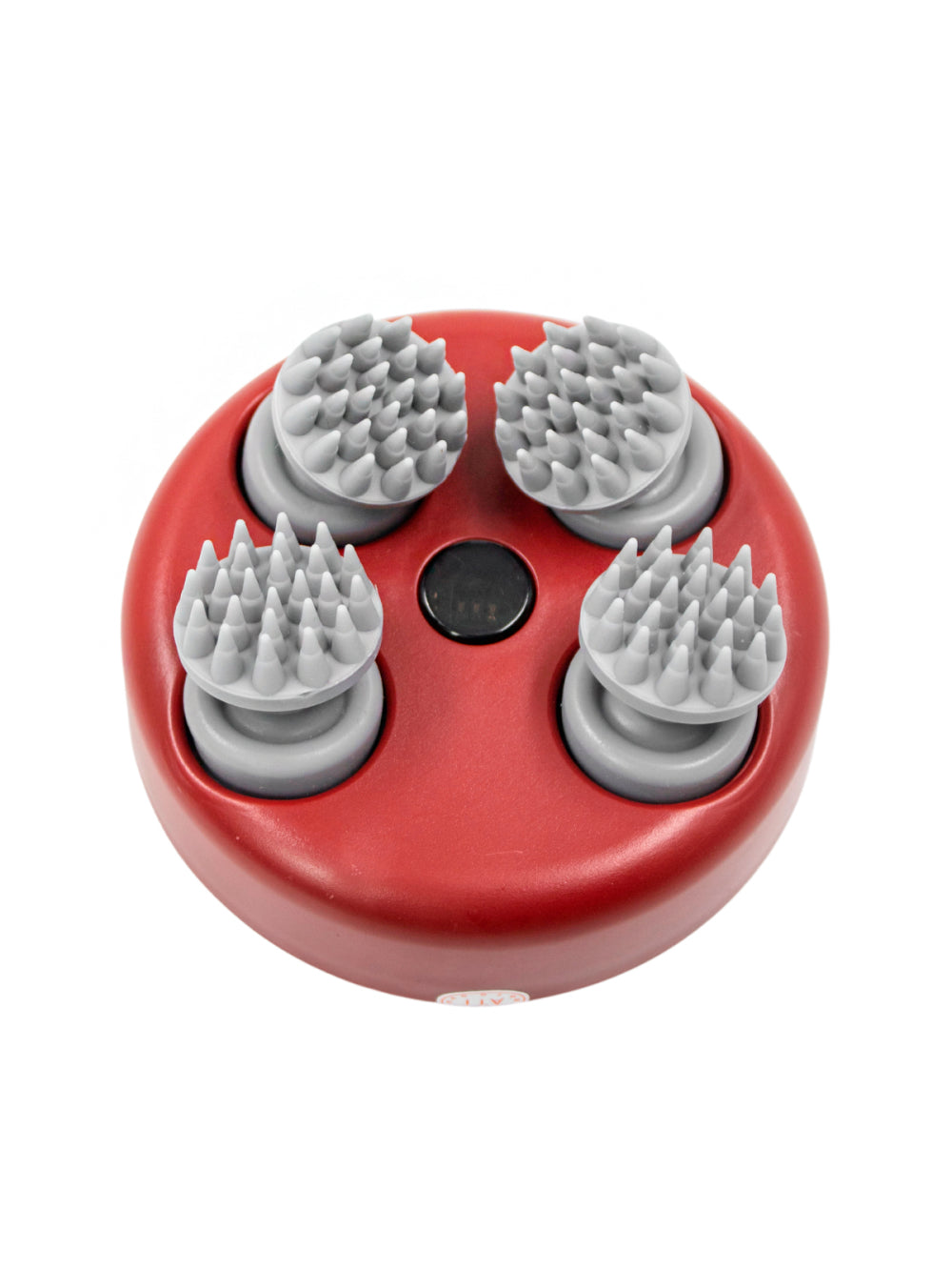 Massageador Elétrico De Cabeça Portátil USB Recarregável Cor:Vinho