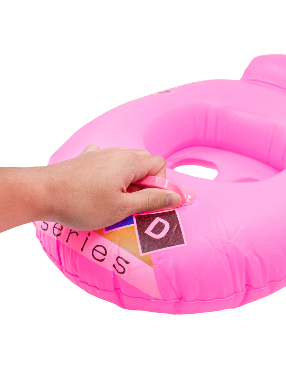 Boia Bote Infantil Inflável Criança Piscina Praia Verão Cor:Rosa