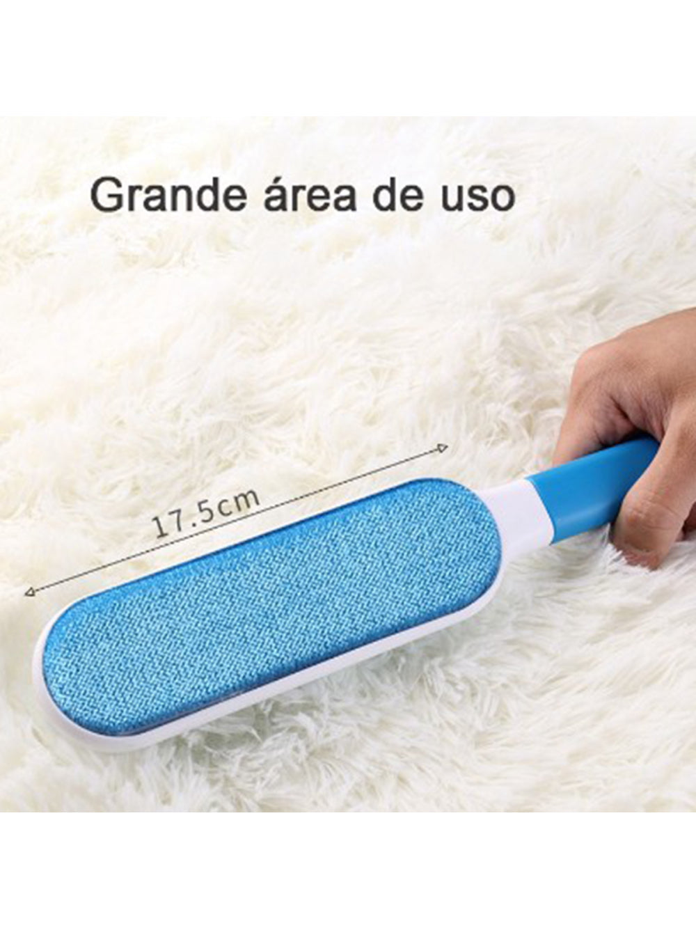 Escova Tira Pelos Pet Fur Removedora Roupa Sofa Com Refil