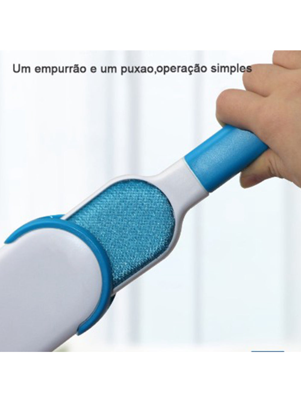 Escova Tira Pelos Pet Fur Removedora Roupa Sofa Com Refil