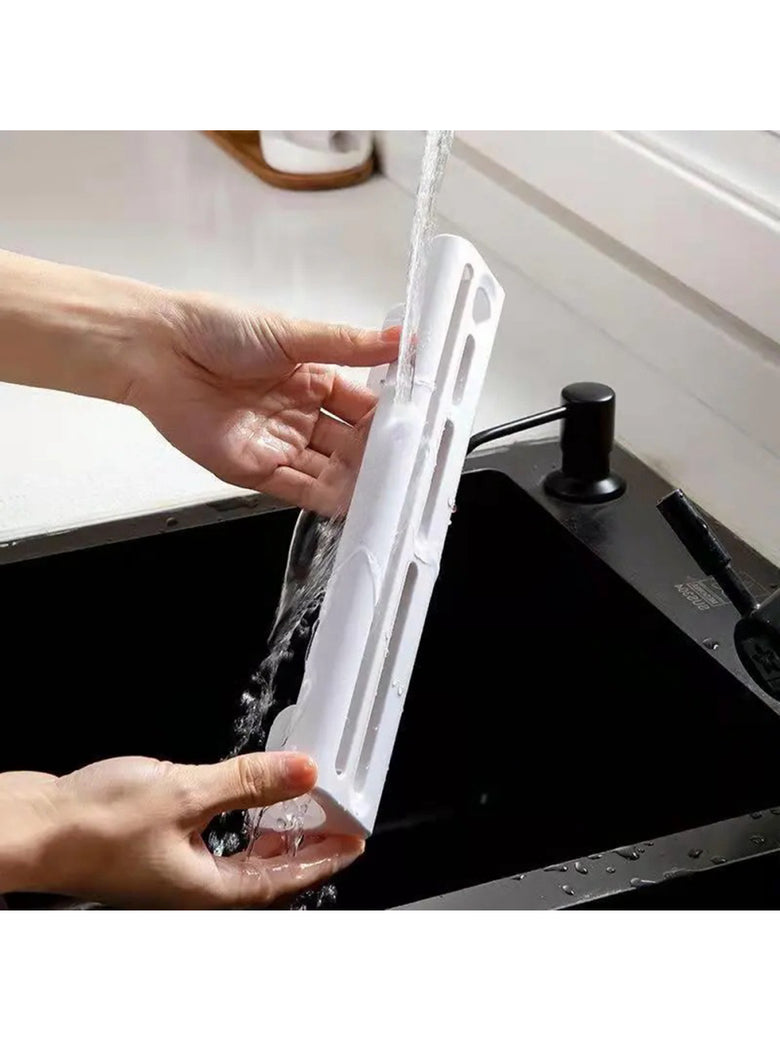 Suporte De Cozinha Porta Talheres Facas Faqueiro 6 Ganchos Cor:Cinza