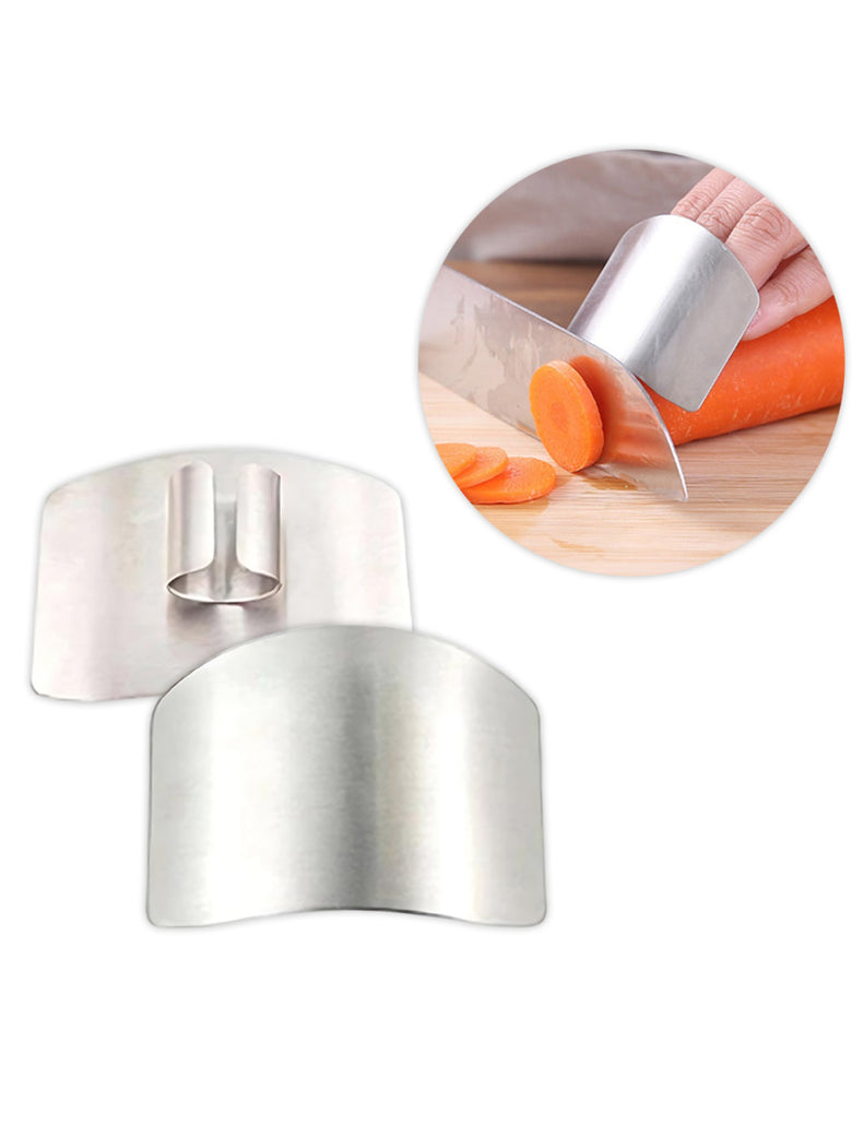 Protetor De Dedos Aço Inox Cortar Legumes Verduras Cozinha