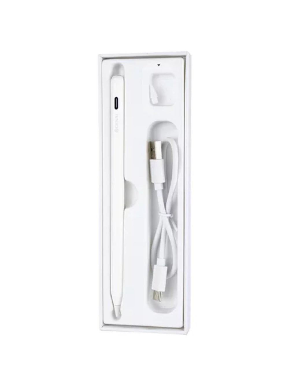 Caneta Touch Ponta Fina Stylus Alta Precisão Universal Tablet Cor:Branco
