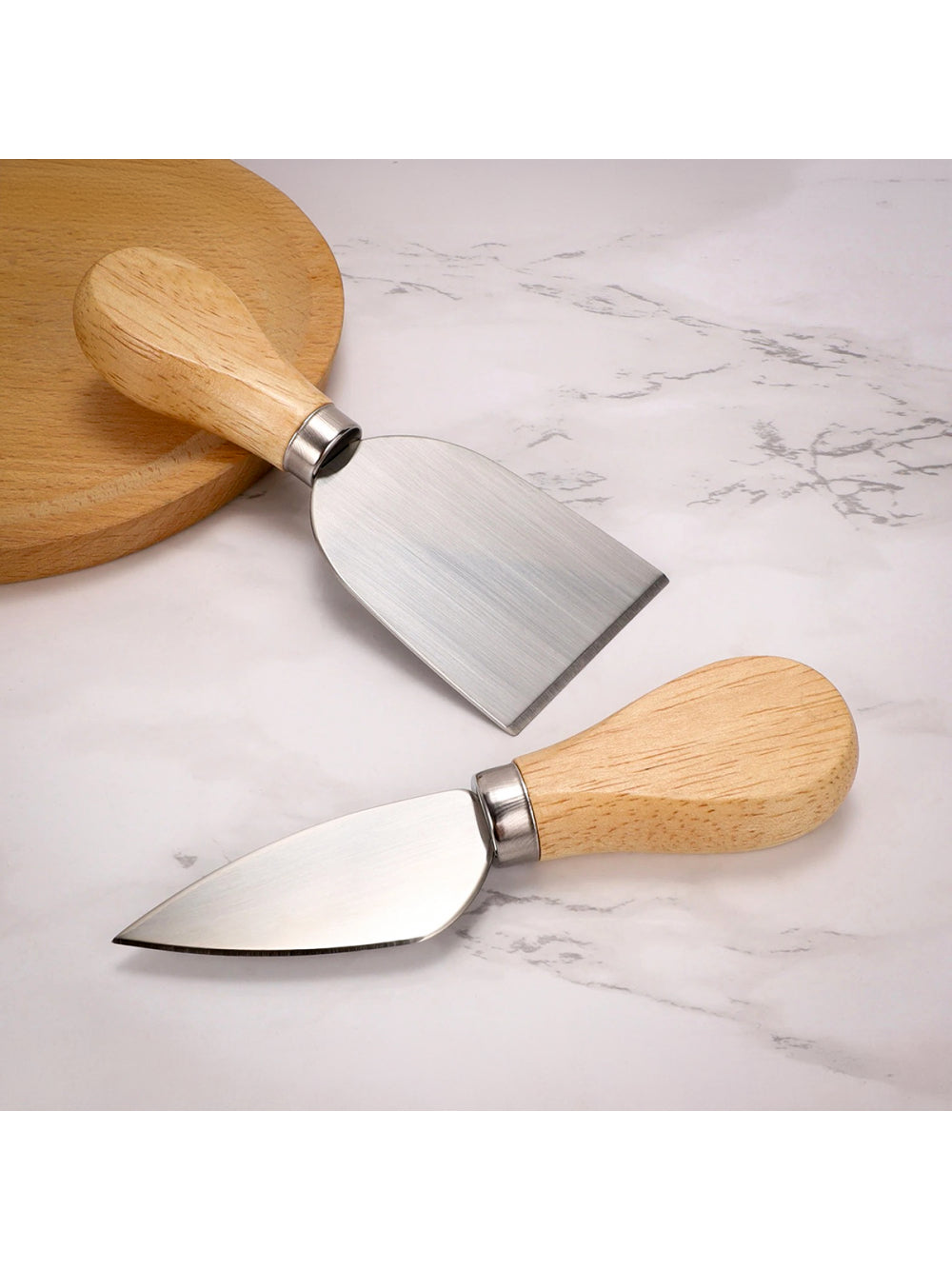 Conjunto Jogo De Utensílios Queijo Inox 4 Peças Gourmet