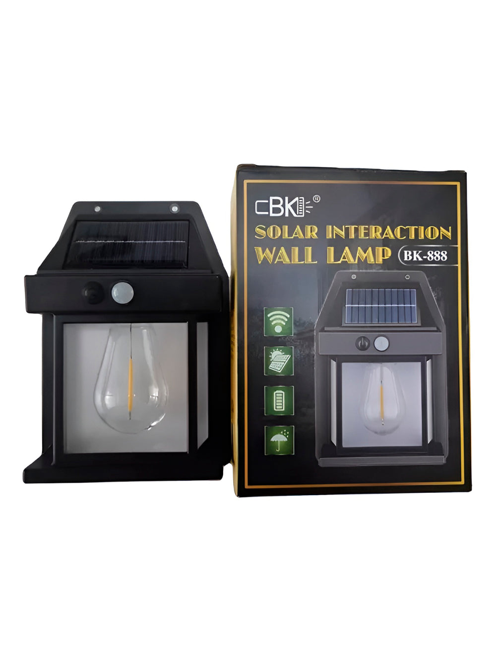 Luminária Estilo Arandela Iluminação Externa Led Solar