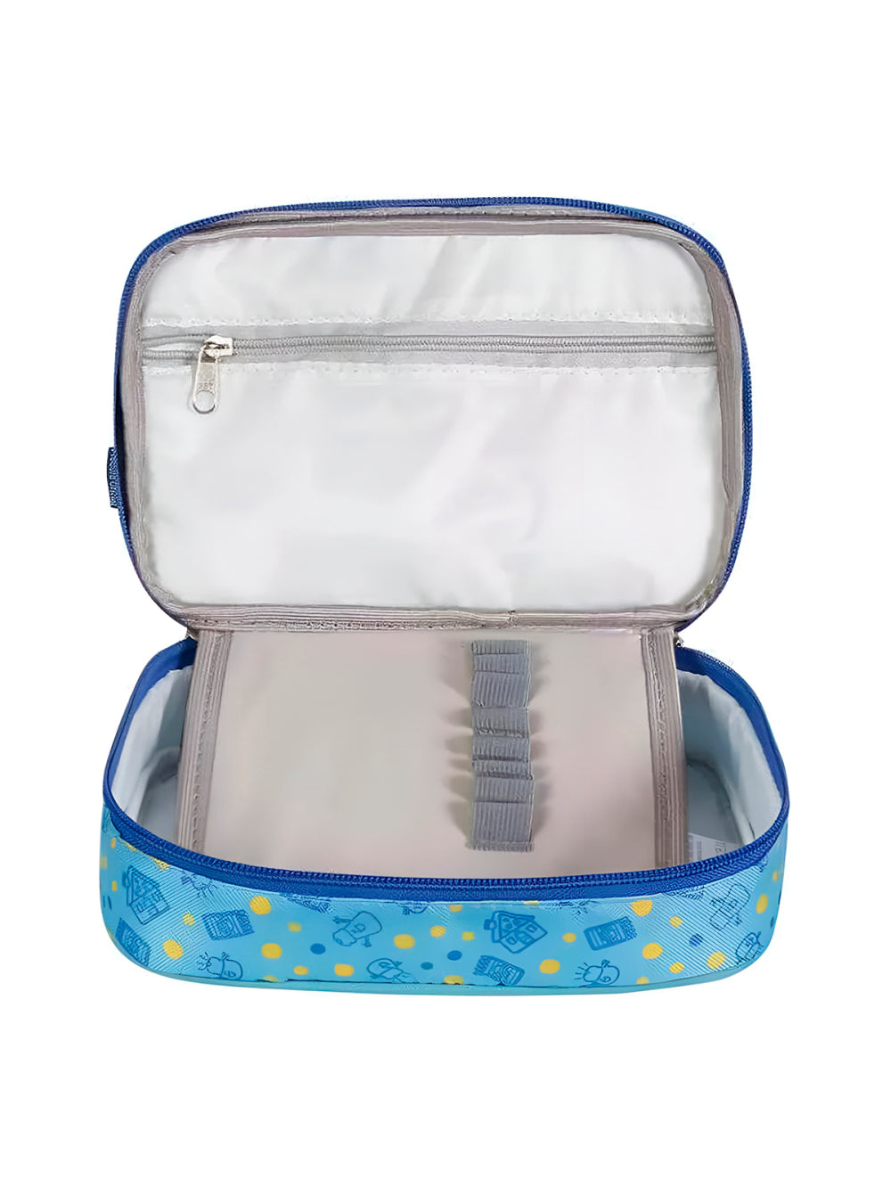 Conjunto Mochila Estojo Lancheira Térmica Cachorrinho
