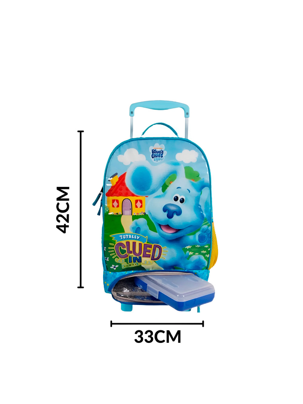 Conjunto Mochila Estojo Lancheira Térmica Cachorrinho