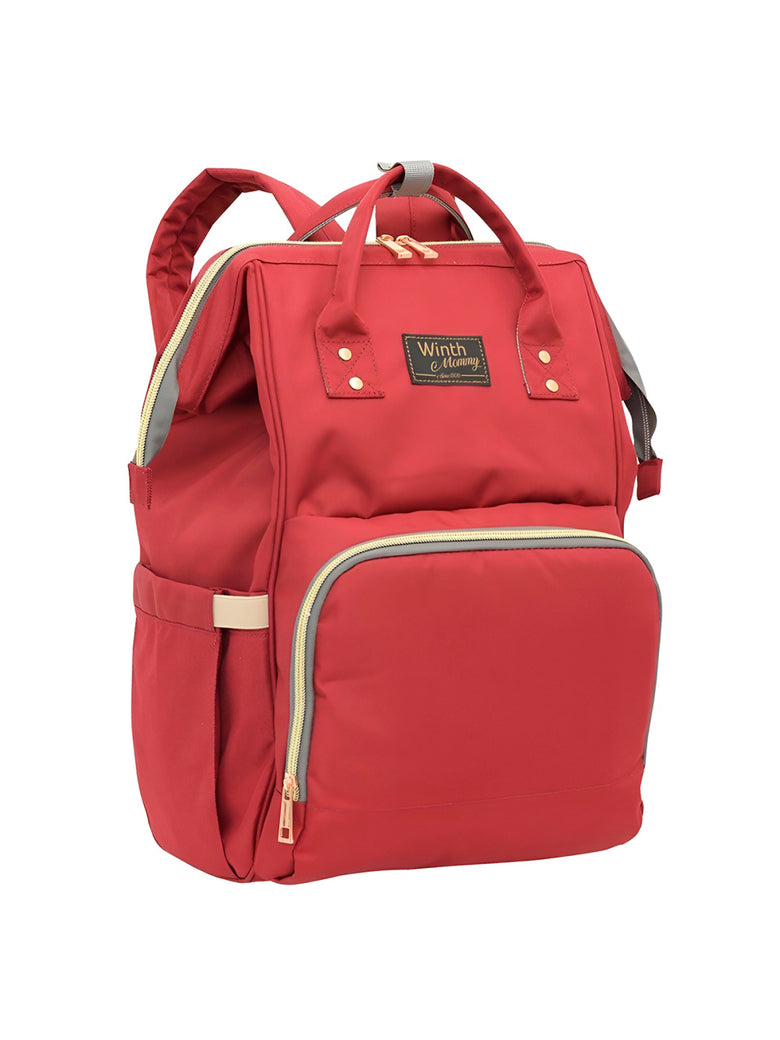 Mochila Maternidade Impermeável Multifuncional Bebê Cor:Preto