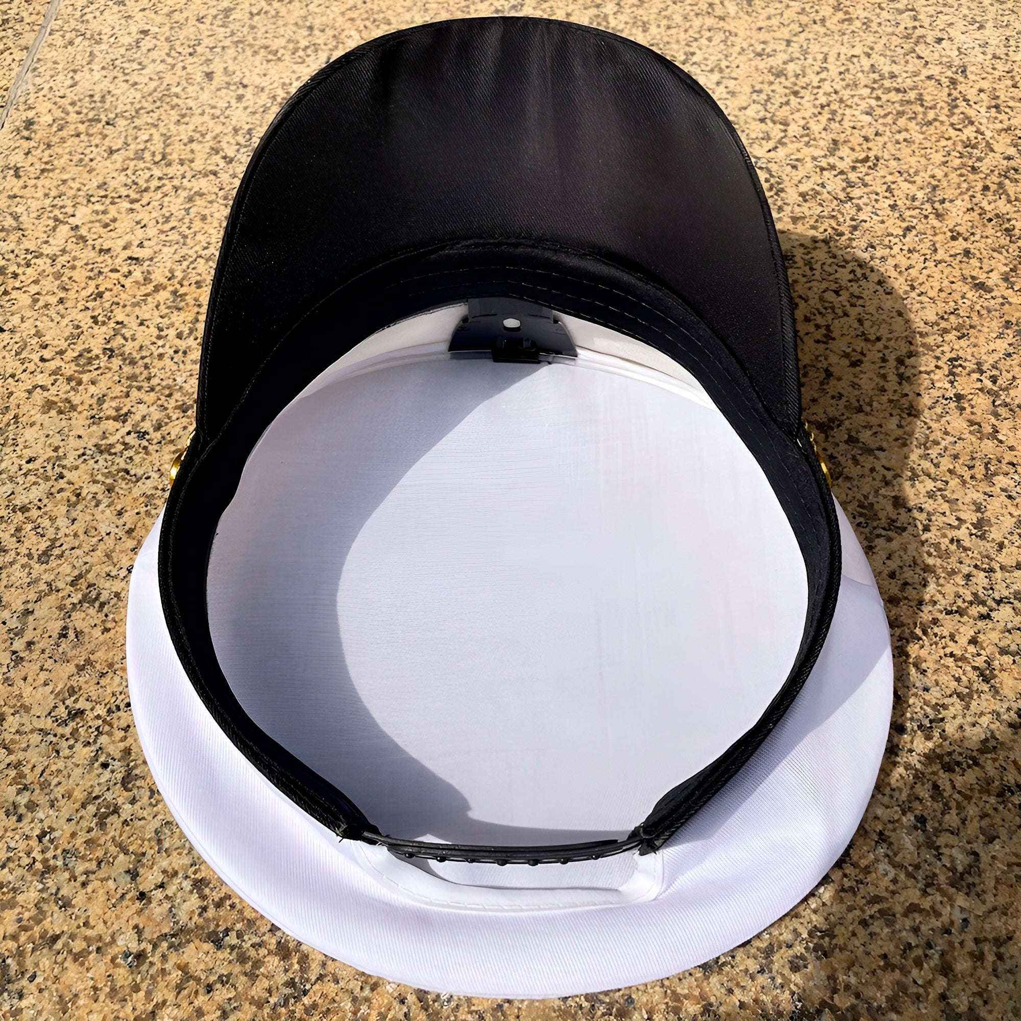 Chapéu Boina Quepe Temático Fantasia Carnaval Festa Estilo do Chapéu:Marinheiro Branco