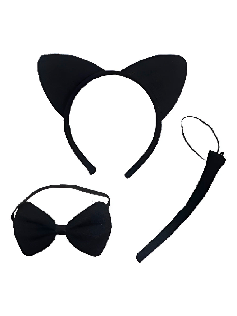 Kit Fantasia Tiara Temática 3 Peças Festa Carnaval Personagem:Diabinho