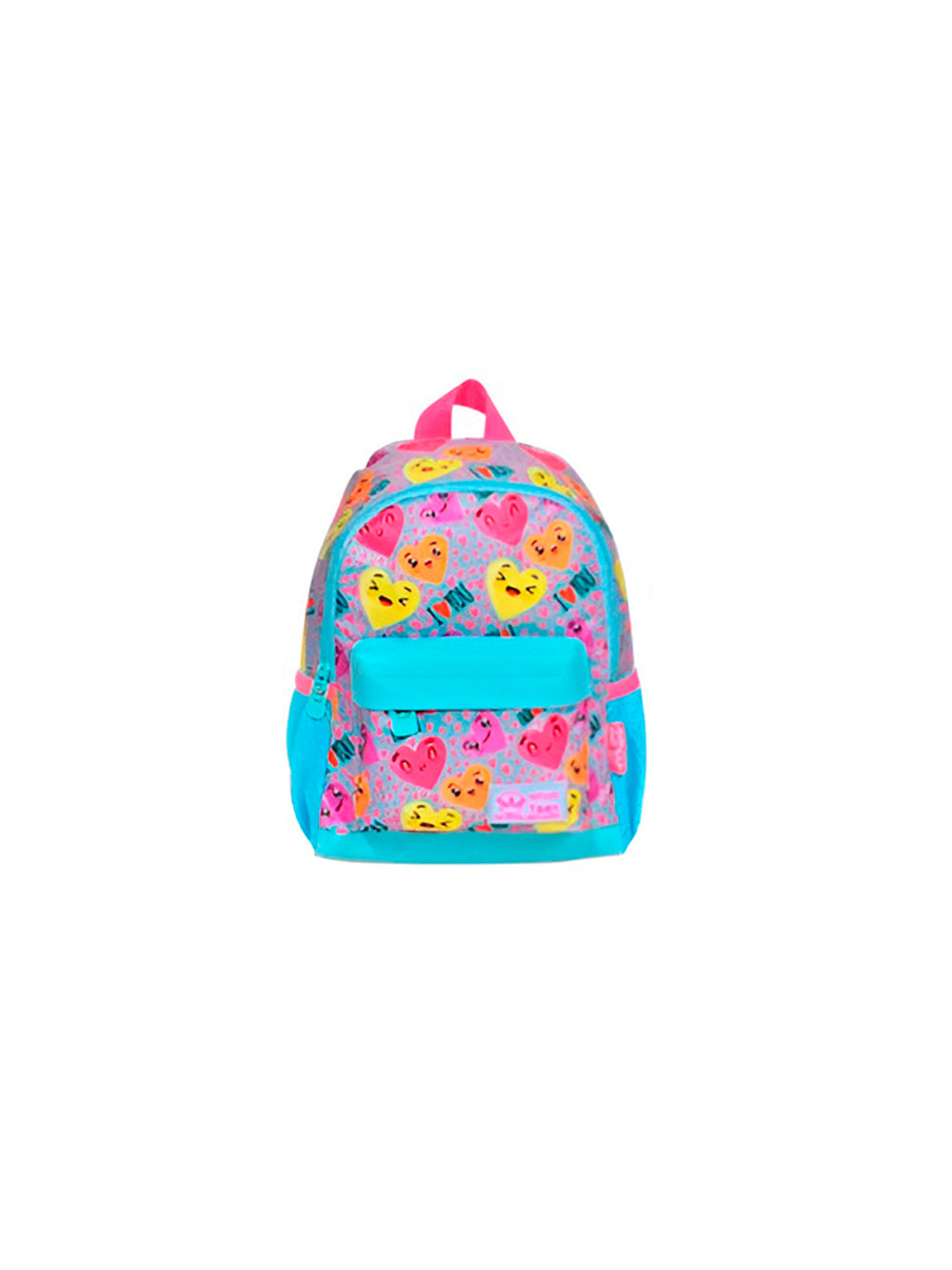Mochila Infantil Estampas Divertidas Escola Passeio Estampa:Coração