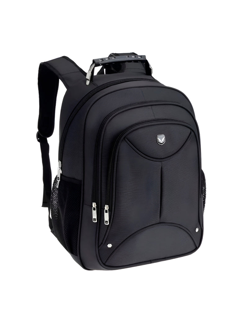 Mochila Executiva Preta Multifuncional Reforçada