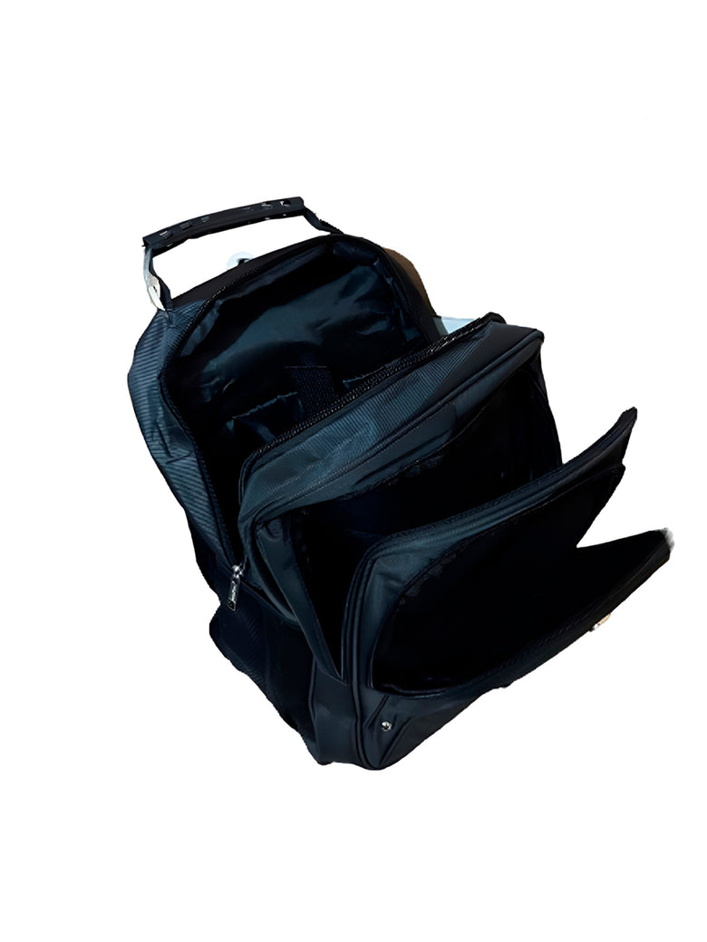 Mochila Executiva Preta Multifuncional Reforçada